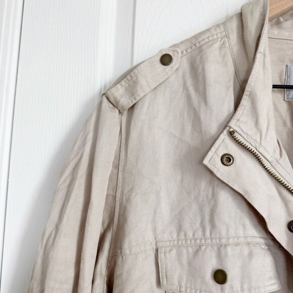 NWT Rails | Collins Military Jacket in Bone Size XXL - Picture 11 of 16